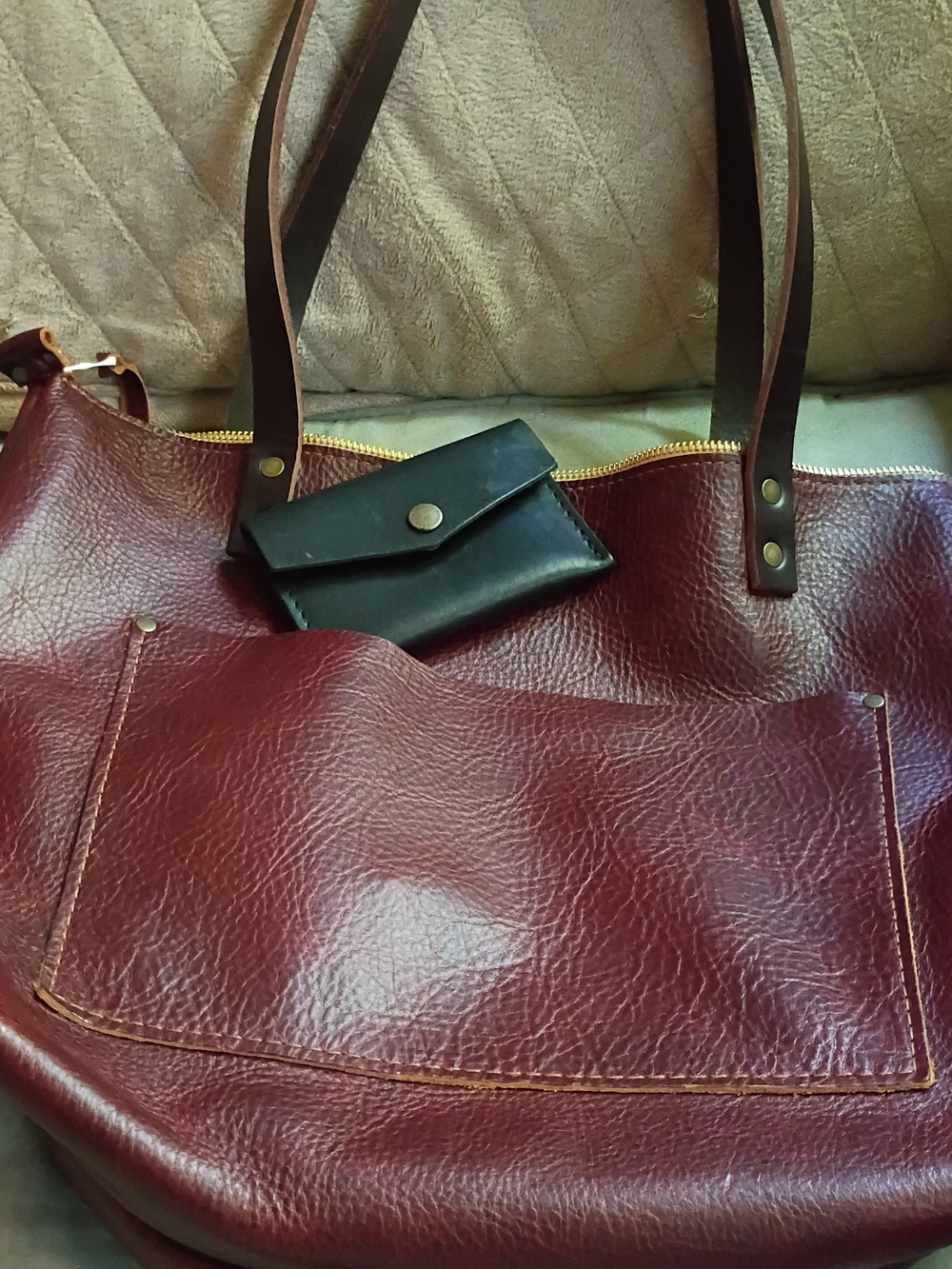Medium Portland leather Goods Tote